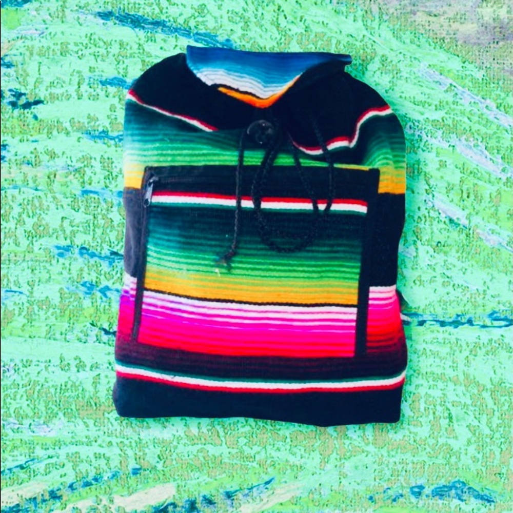 Traditional Sarape Backpack Mochila Morral